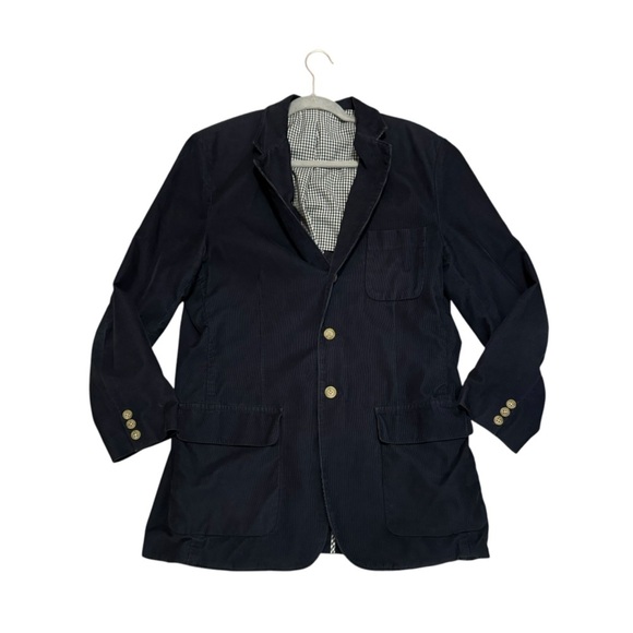 Vineyard vines navy corduroy cotton blazer jacket M - Picture 1 of 13